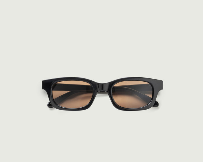 Ink::Dane Sunglasses rectangle Black recycled polyester top