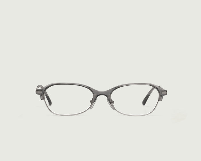 Thistle::Daphne Eyeglasses Oval Purple castor seed front