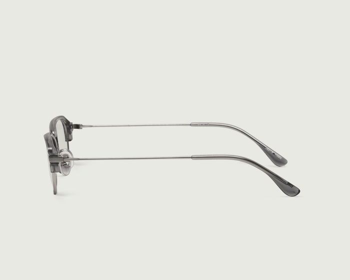 Thistle::Daphne Eyeglasses Oval Purple castor seed side