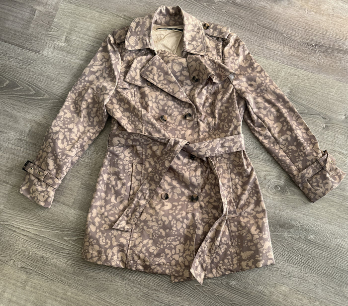 Daughters of the Liberation Preowned great condition Size 12 Taupe Trenchcoat