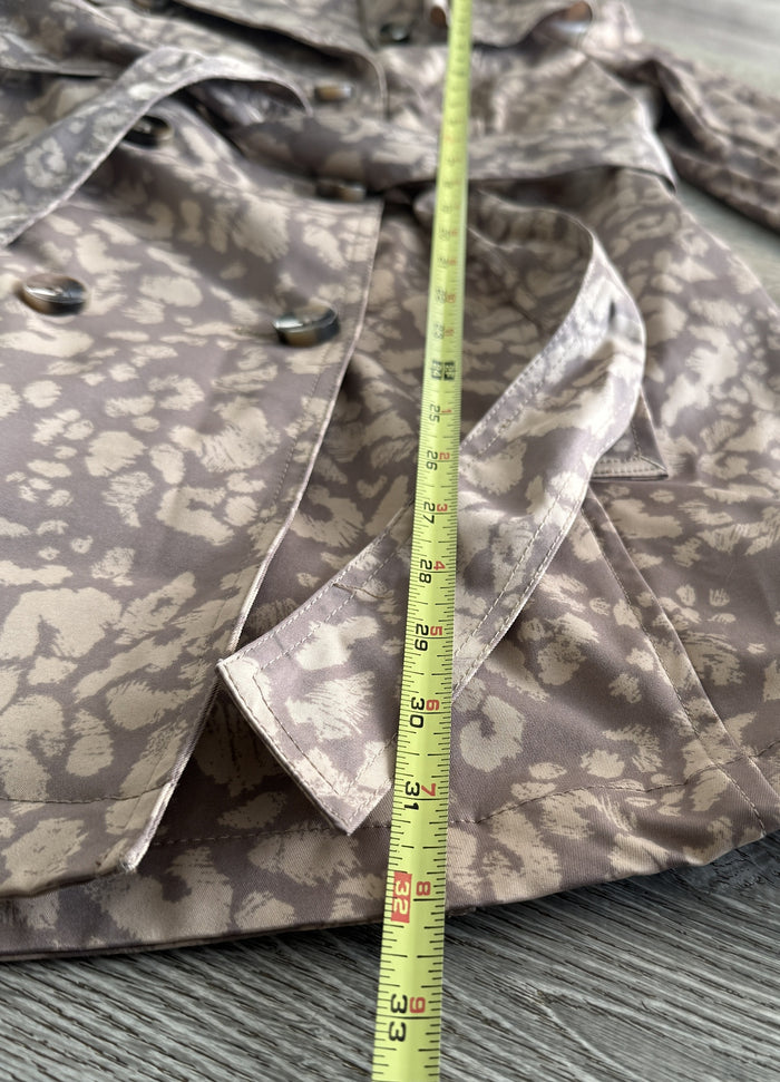 Daughters of the Liberation Preowned great condition Size 12 Taupe Trenchcoat