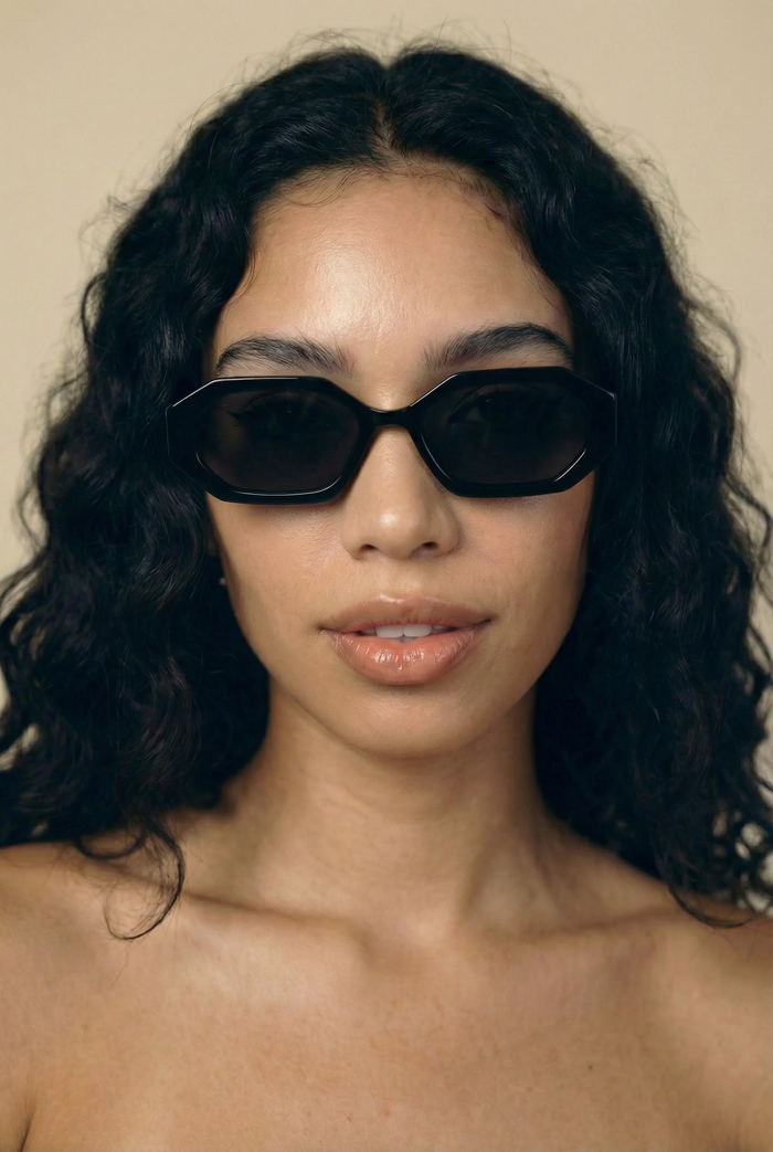 DEC - Rectangle Sunglasses - Looking Forward