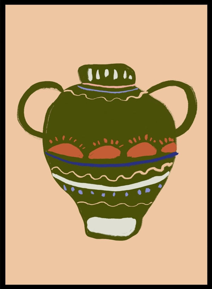 'Decorative Vessel' Aesthetic Art Print_Sugar & Canvas_Sugar & Canvas