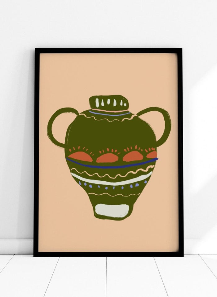 'Decorative Vessel' Aesthetic Art Print_Sugar & Canvas_Sugar & Canvas
