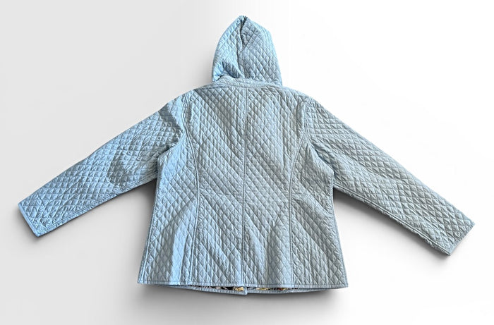 Dennis Basso Preowned great condition Size XL Light blue Jacket outdoor