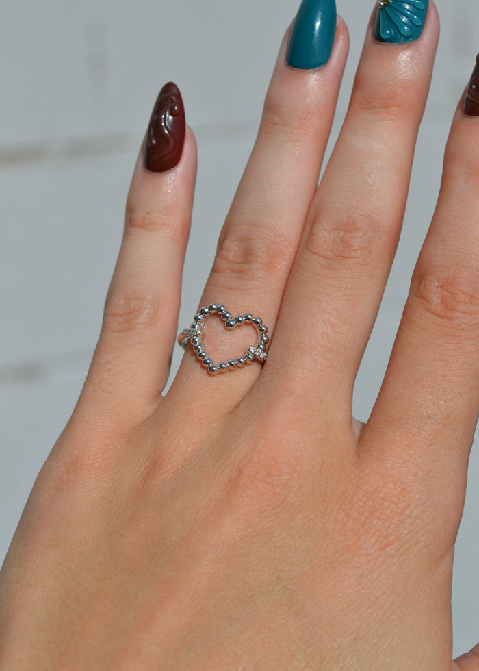 Diamond Heart Ring