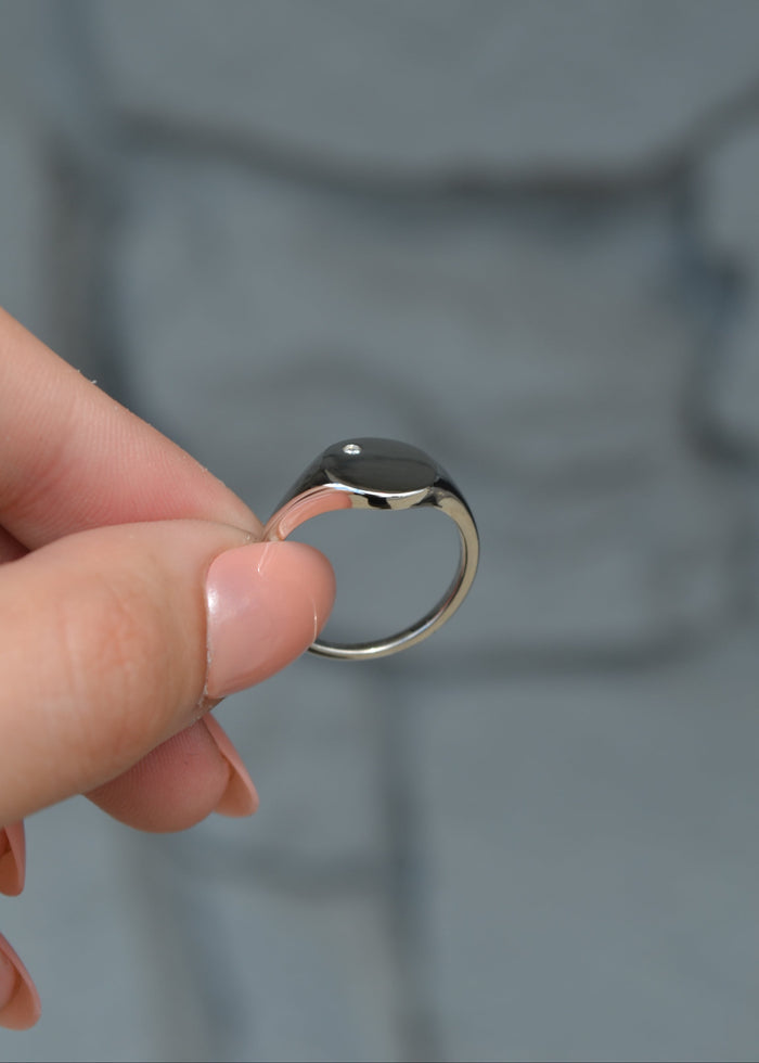 Diamond Signet Ring