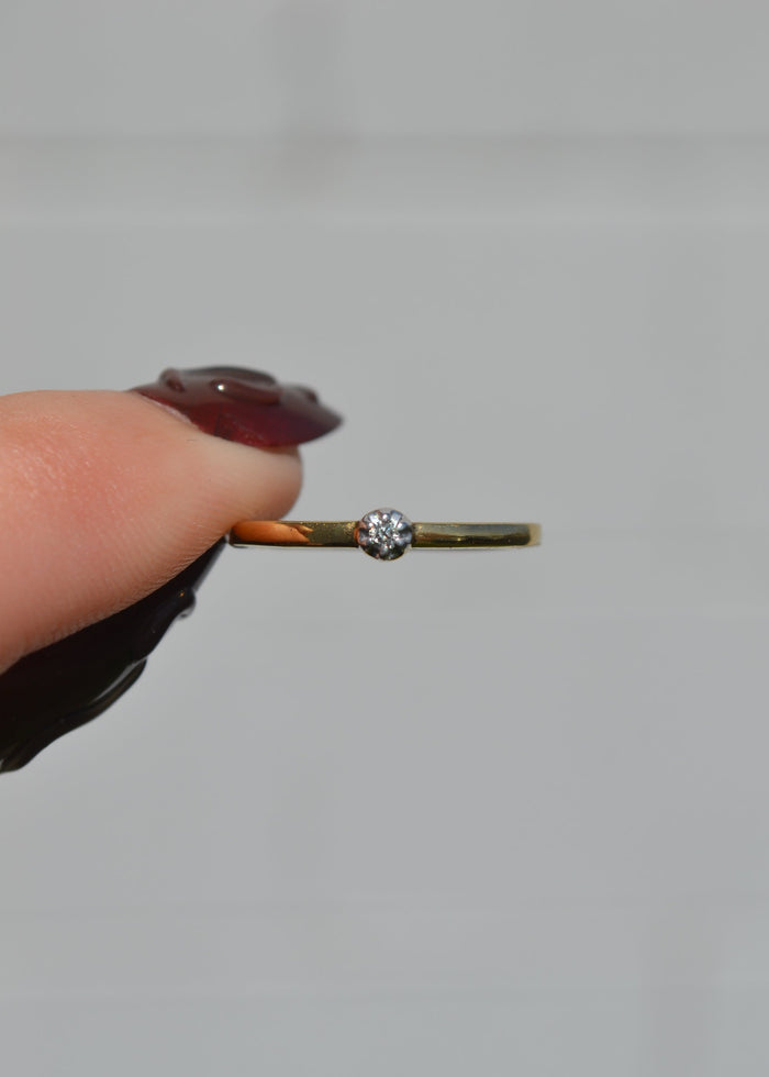 Diamond Solitaire Ring