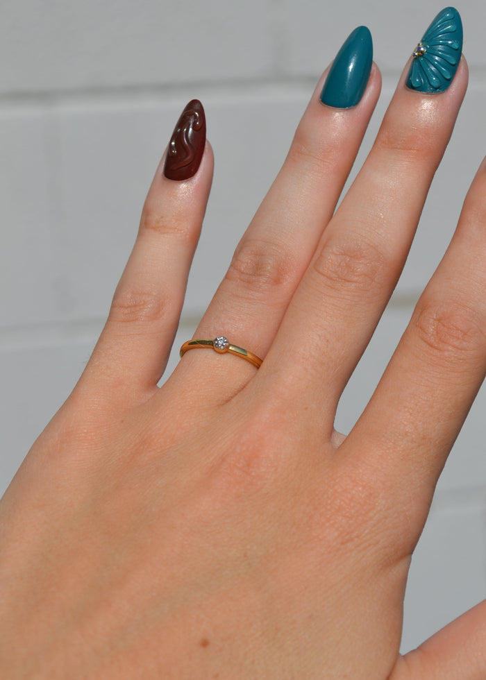 Diamond Solitaire Ring