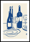 'Dinner Party' Aesthetic Art Print_Sugar & Canvas_Sugar & Canvas