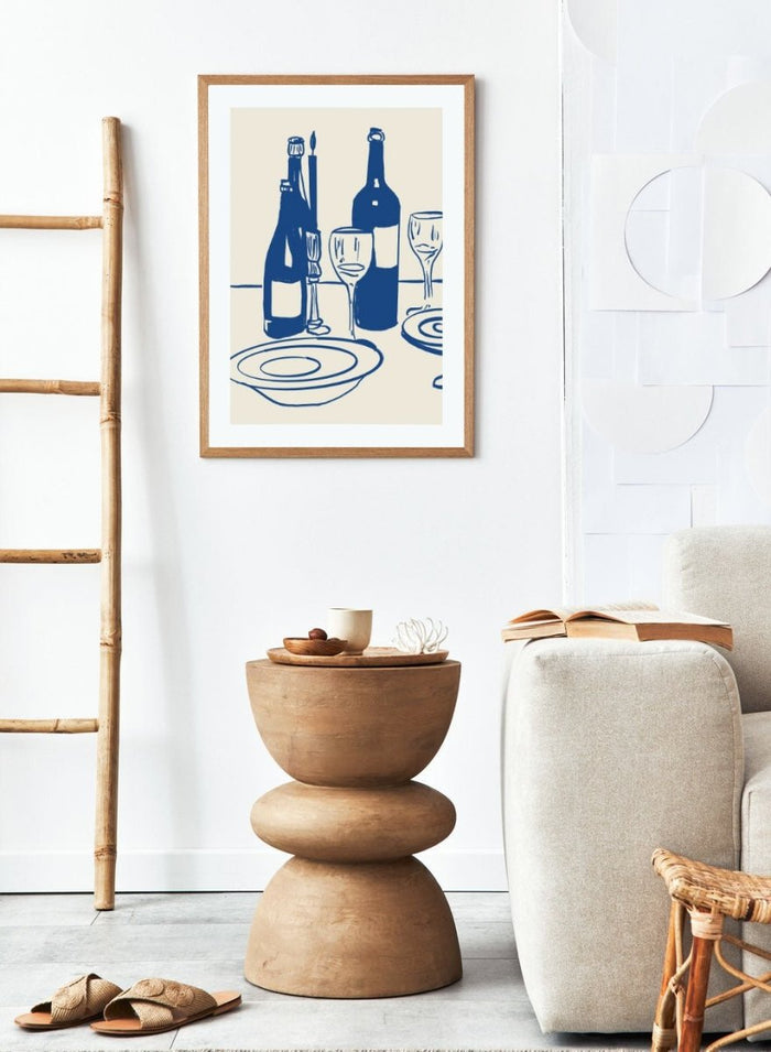'Dinner Party' Aesthetic Art Print_Sugar & Canvas_Sugar & Canvas