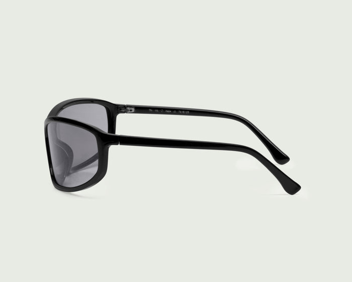 Ink::Div Sunglasses Rectangle Black recycled polyester side