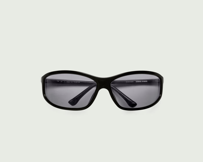 Ink::Div Sunglasses Rectangle Black recycled polyester top