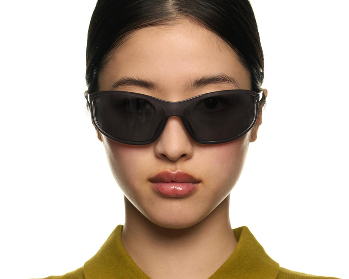 lifestyle-Ink::women Div Sunglasses Rectangle Black recycled polyester