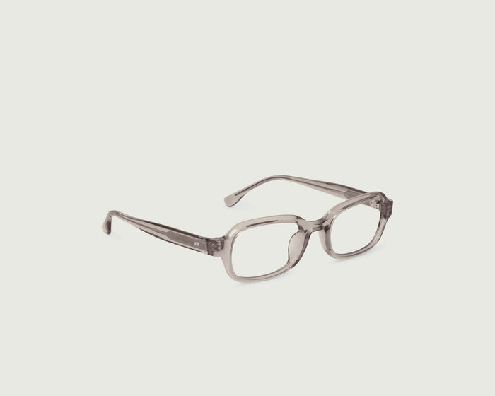 Cove::Don Eyeglasses rectangle Brown acetate front diagonal