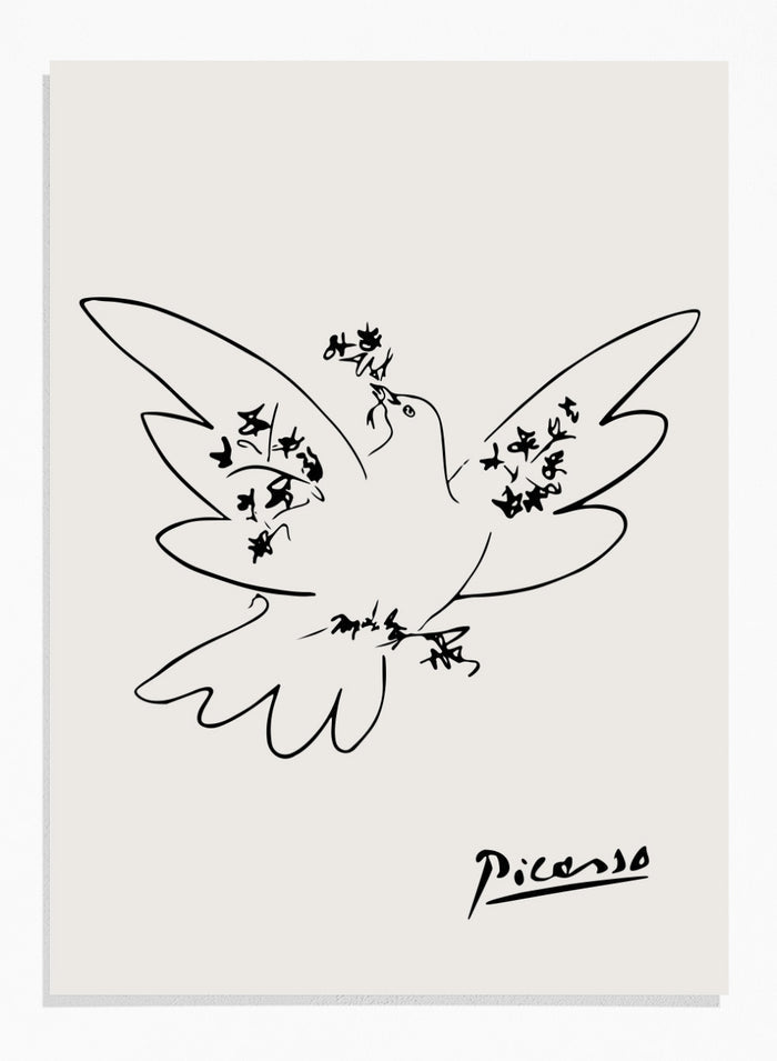 Dove of Peace by Pablo Picasso Print