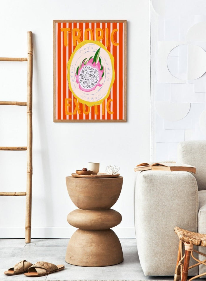 'Dragonfruit Delight' Aesthetic Art Print_Sugar & Canvas_Sugar & Canvas
