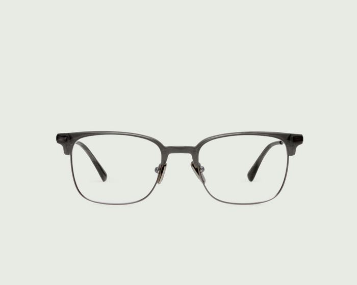 Ant::Drew Eyeglasses Square Black plant-based plastic front