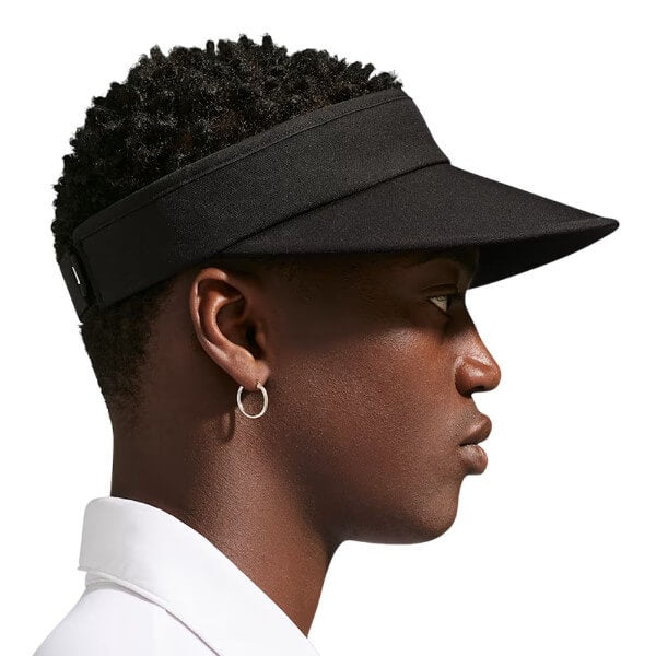 Nike Dri-FIT Ace Golf Visor Black/Anthracite/White - SU27 Unisex
