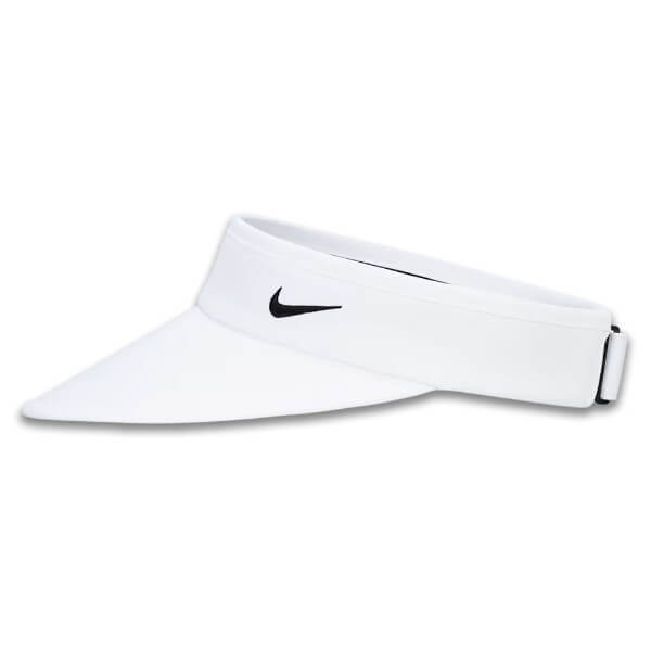 Nike Dri-FIT Ace Golf Visor White/Anthracite/Black - SU27 Unisex