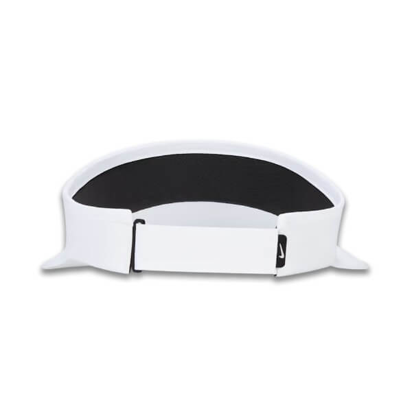 Nike Dri-FIT Ace Golf Visor White/Anthracite/Black - SU27 Unisex