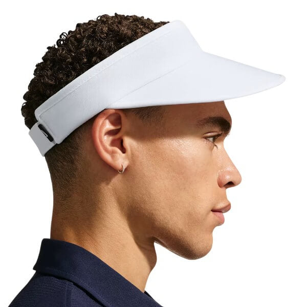 Nike Dri-FIT Ace Golf Visor White/Anthracite/Black - SU27 Unisex
