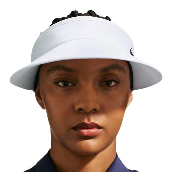 Nike Dri-FIT Ace Golf Visor White/Anthracite/Black - SU27 Unisex