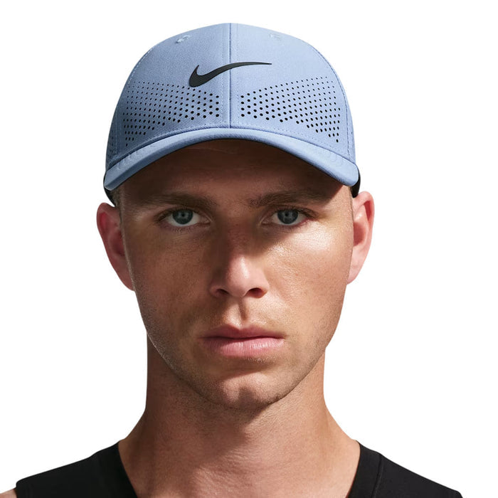 Nike Dri-FIT ADV Club Structured Swoosh Golf Cap Work Blue/Black - SU26 Unisex