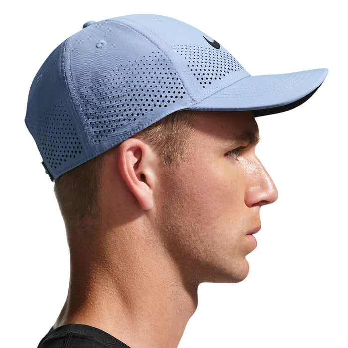 Nike Dri-FIT ADV Club Structured Swoosh Golf Cap Work Blue/Black - SU26 Unisex