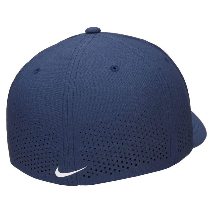 Nike Dri-FIT ADV Rise Structured SwooshFlex Golf Cap Midnight Navy/Anthracite/White - SU25 Unisex