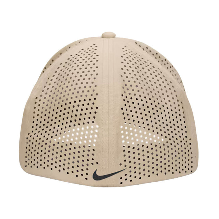 Nike Dri-FIT Rise ADV SwooshFlex Structured Golf Cap Limestone/Anthracite/Black - SU26 Unisex