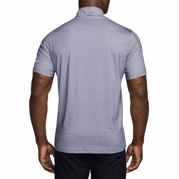 Nike Dri-FIT Velocity Micro-Print Golf Polo College Navy/College Navy/White - FW26 Men