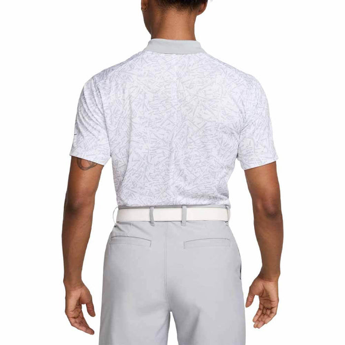 Nike Dri-FIT Victory+ Allover OLC Golf Polo White/Wolf Grey/Black - SU25 Men