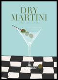 Dry Martini Drink Bar Art Print_Sugar & Canvas_Sugar & Canvas