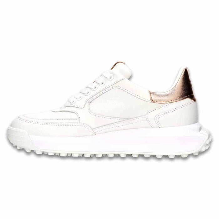 Duca Del Cosma Golf Olivera 2 Spikeless Golf Shoes White/Rose Gold - SS26 Women