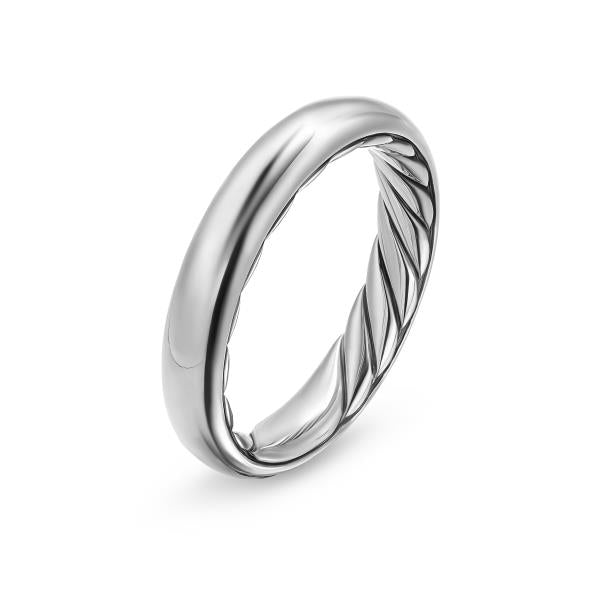 DY Mercer Band Ring in Sterling Silver, 3.7mm