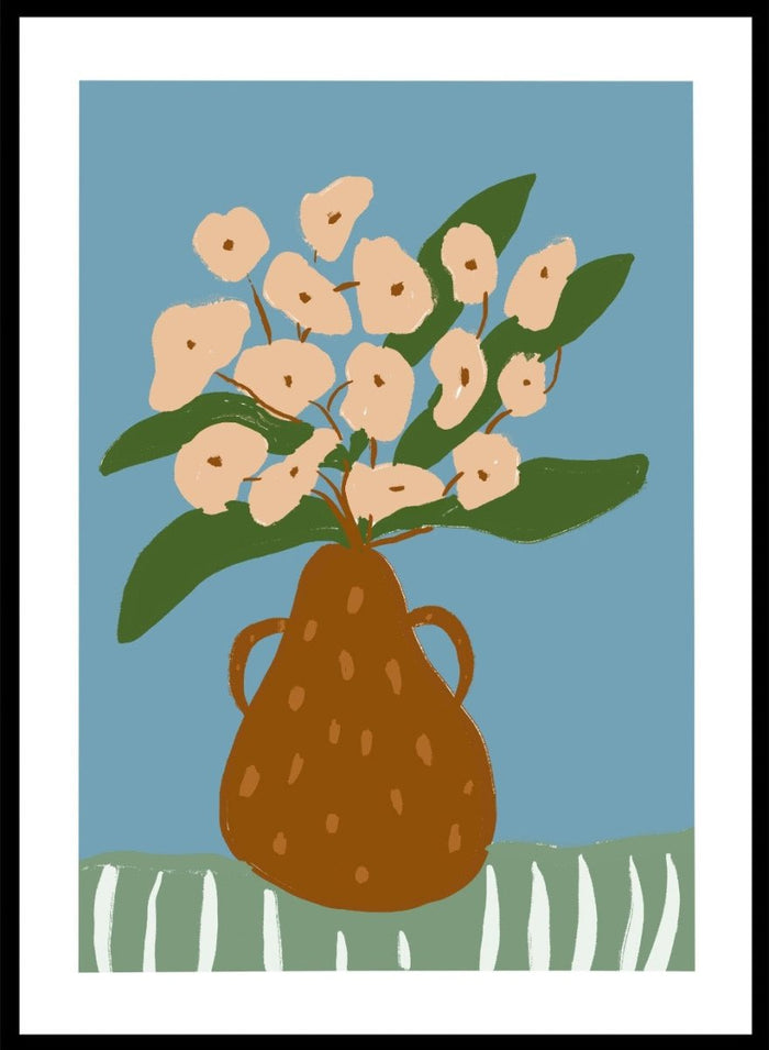 'Earthen Vase' Aesthetic Art Print_Sugar & Canvas_Sugar & Canvas