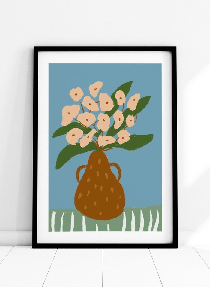 'Earthen Vase' Aesthetic Art Print_Sugar & Canvas_Sugar & Canvas