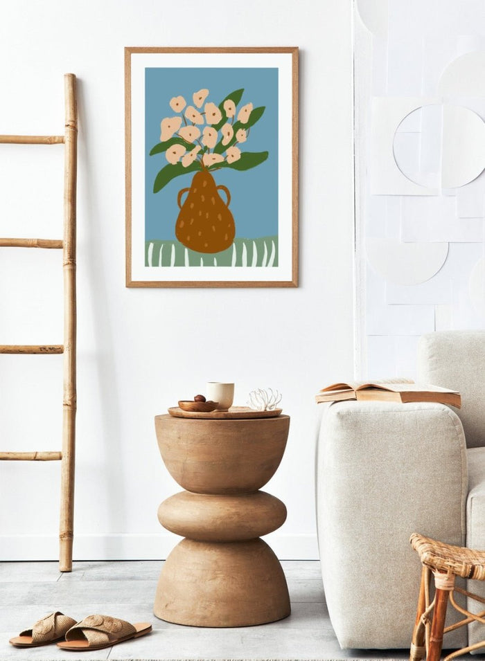 'Earthen Vase' Aesthetic Art Print_Sugar & Canvas_Sugar & Canvas