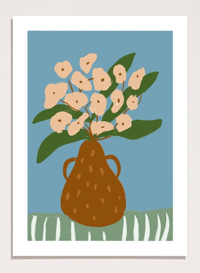 'Earthen Vase' Aesthetic Art Print_Sugar & Canvas_Sugar & Canvas