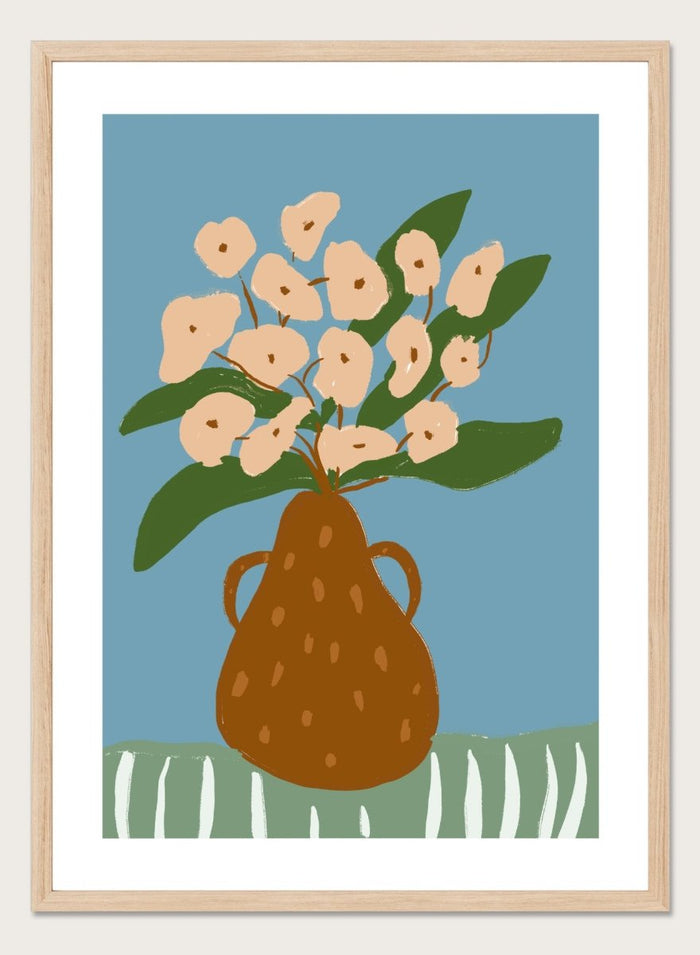 'Earthen Vase' Aesthetic Art Print_Sugar & Canvas_Sugar & Canvas