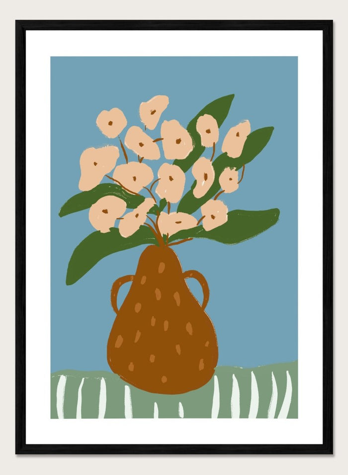 'Earthen Vase' Aesthetic Art Print_Sugar & Canvas_Sugar & Canvas