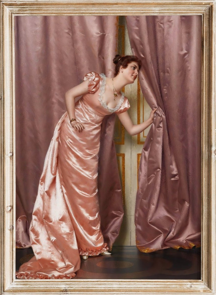 "Eavesdropping" Art Print_Sugar & Canvas_Vittorio Reggianini