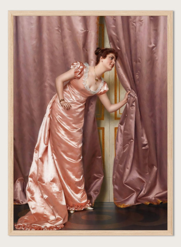 "Eavesdropping" Art Print_Sugar & Canvas_Vittorio Reggianini