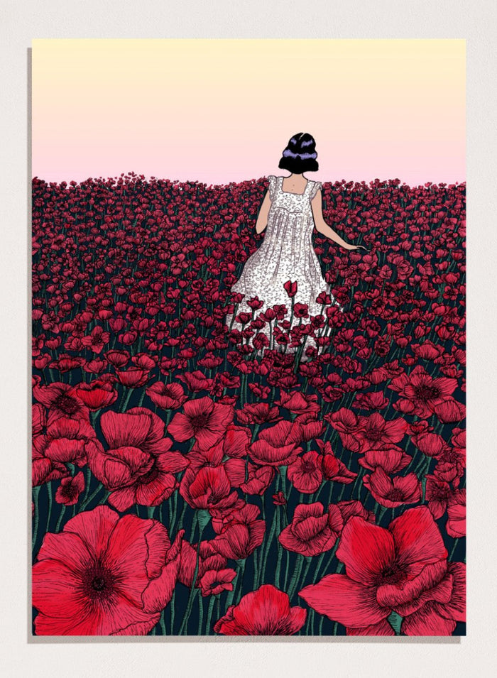 A4/8x12 inches (Framing Available) / Unframed Print Only