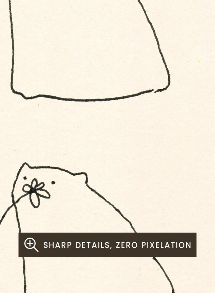 Eden Kalif - Pollen the Cat Art Print