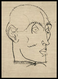 Egon Schiele Portrait of a Man 1914 Art Print ES07_Sugar & Canvas_Egon Schiele