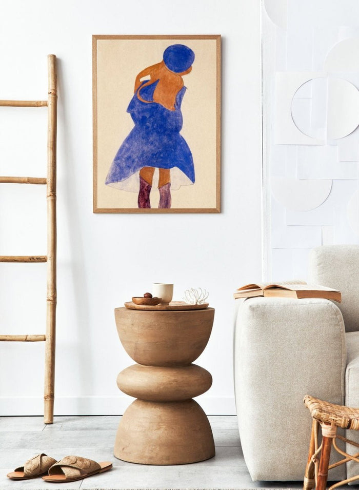 Egon Schiele Standing Girl Back View Art Print ES09_Sugar & Canvas_Egon Schiele