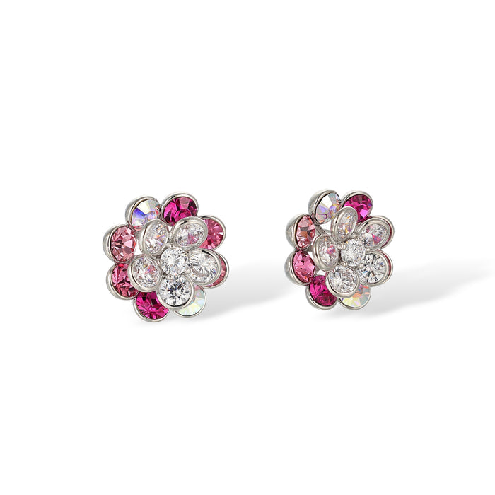Élixane Spinning Floral Stud Earrings