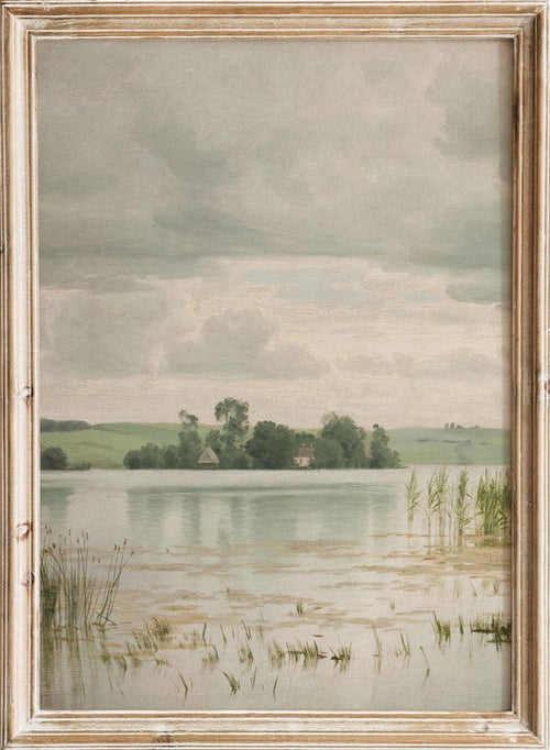 "Esrum Lake" Art Print_Sugar & Canvas_Vilhelm Groth